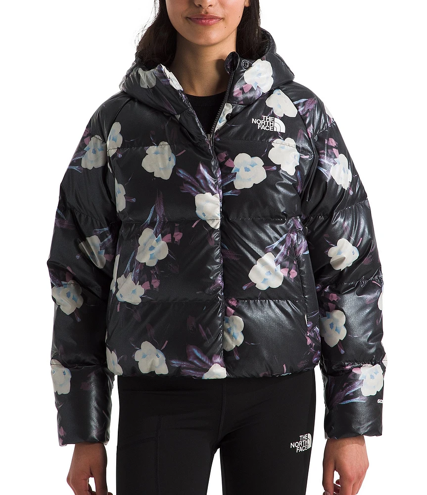 The North Face Little/Big Girls 6-16 Floral North Down Hooded Jacket