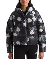 The North Face Little/Big Girls 6-16 Floral North Down Hooded Jacket