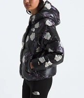 The North Face Little/Big Girls 6-16 Floral North Down Hooded Jacket