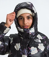 The North Face Little/Big Girls 6-16 Floral North Down Hooded Jacket