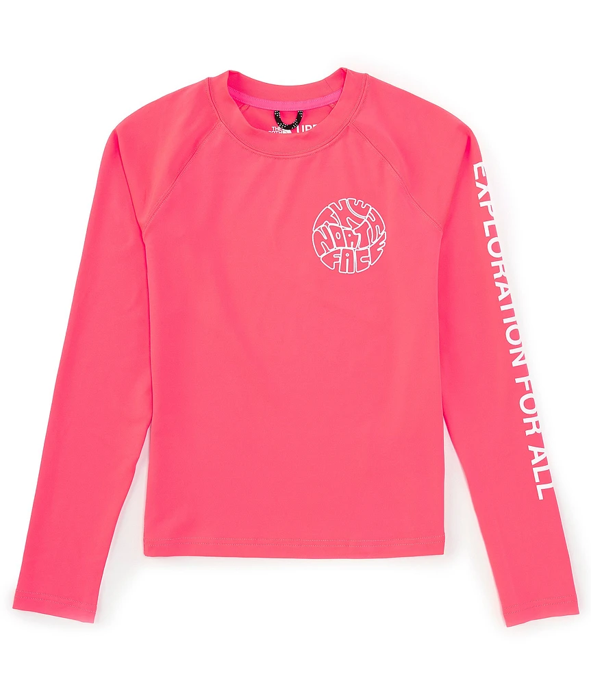 The North Face Little/Big Girls 6-16 Long Sleeve Poppy Sun T-Shirt