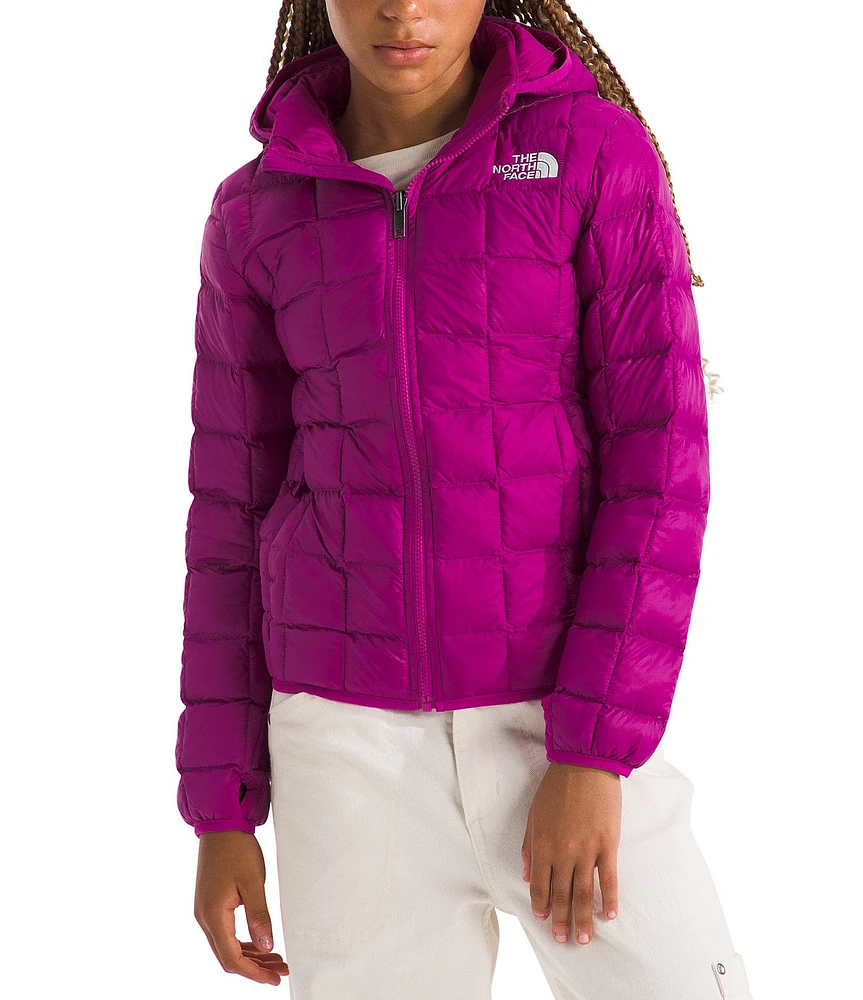 The North Face Little/Big Girls 6-16 Long Sleeve ThermoBall Hooded Jacket