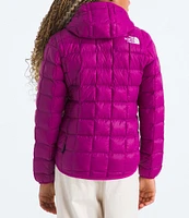 The North Face Little/Big Girls 6-16 Long Sleeve ThermoBall Hooded Jacket