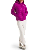 The North Face Little/Big Girls 6-16 Long Sleeve ThermoBall Hooded Jacket