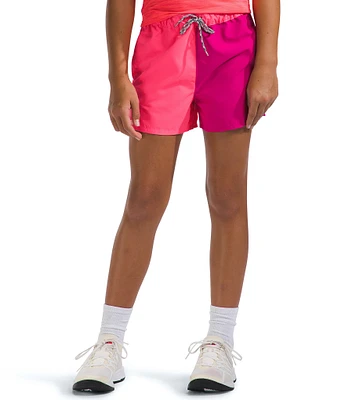 The North Face Little/Big Girls 6-16 Pink Amphibious Class V Shorts