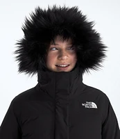 The North Face Little/Big Girls 6-18 Artic Parka Removeable Hoodie Jackie