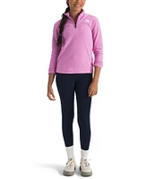 The North Face Little/Big Kids 6-16 Long Sleeve Glacier-Zip Pullover