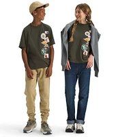 The North Face Little/Big Kids 6-18 Short Sleeve Smokey Bear Graphic T-Shirt