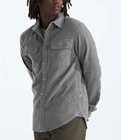 The North Face Long Sleeve Arroyo Solid Flannel Shirt