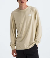 The North Face Long Sleeve Box NSE Logo Graphic T-Shirt