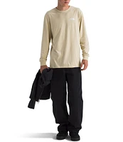 The North Face Long Sleeve Box NSE Logo Graphic T-Shirt