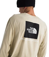 The North Face Long Sleeve Box NSE Logo Graphic T-Shirt