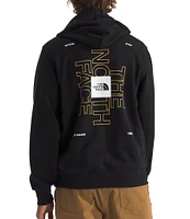 The North Face Long Sleeve Back Logo Fleece Hoodie