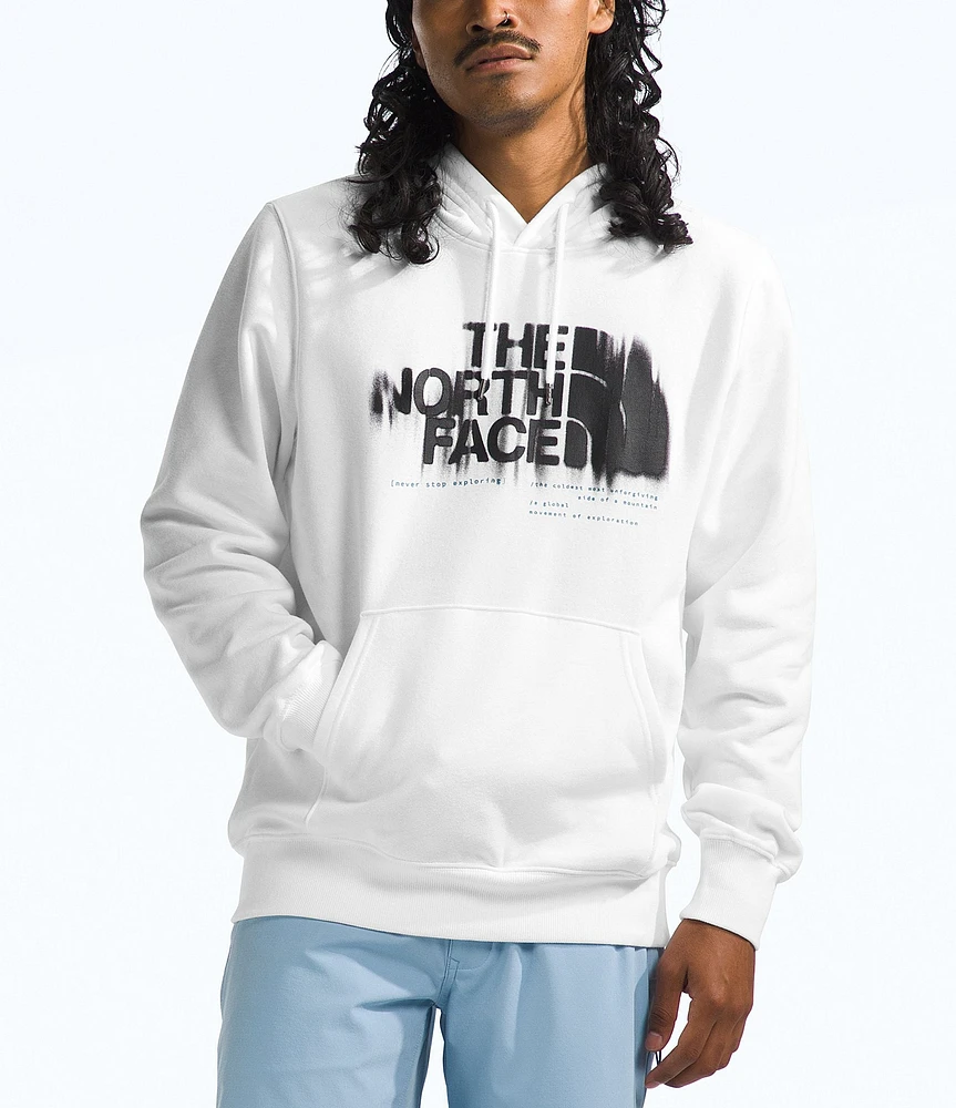 The North Face Long Sleeve Faded Logo Proud Fleece Hoodie