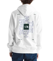 The North Face Long Sleeve Back Logo Fleece Hoodie