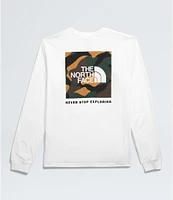 The North Face Long Sleeve Brand Proud Camo Graphic T-Shirt