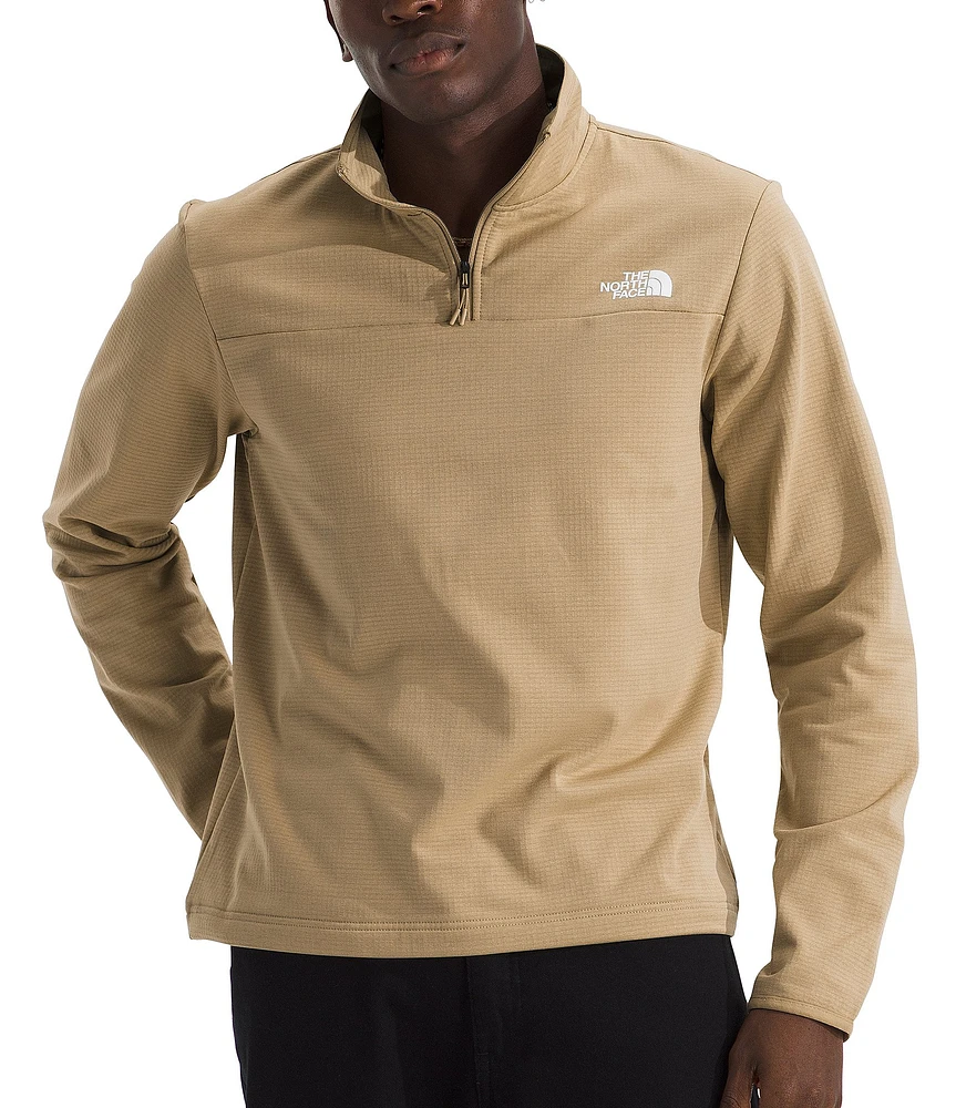 The North Face Long Sleeve Cedar Trail Grid Fleece Pullover