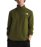 The North Face Long Sleeve Cedar Trail Grid Fleece Pullover