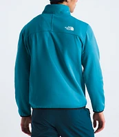 The North Face Long Sleeve Crest Contrast-Pocket 1/4-Zip Fleece Pullover