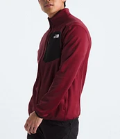 The North Face Long Sleeve Crest Contrast-Pocket Full-Zip Jacket