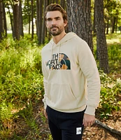 The North Face Long Sleeve Half Dome Graphic Logo Hoodie