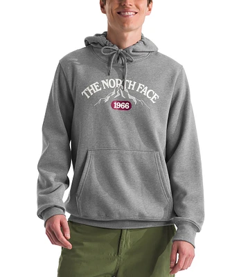 The North Face Long Sleeve Heathered Fleece Varsity Hoodie