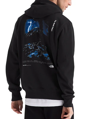 The North Face Long Sleeve Lava Graphic Fleece Hoodie