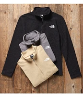 The North Face Long Sleeve Textured Cap Rock Fleece Pullover