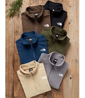 The North Face Long Sleeve Textured Cap Rock Fleece Pullover