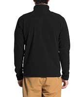 The North Face Long Sleeve Textured Cap Rock Quarter-Zip Pullover