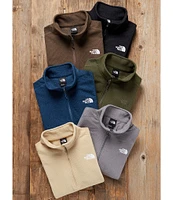 The North Face Long Sleeve Textured Cap Rock Quarter-Zip Pullover