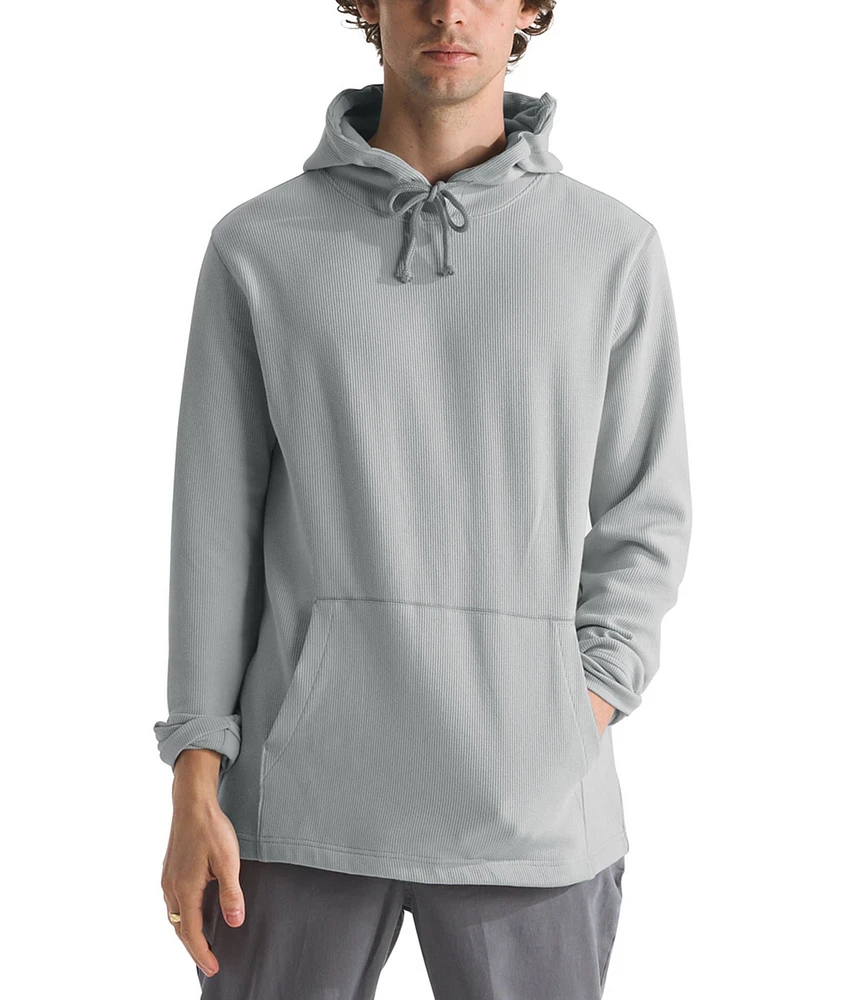 The North Face Long Sleeve Waffle Pullover Hoodie