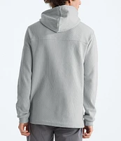 The North Face Long Sleeve Waffle Pullover Hoodie