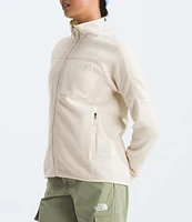 The North Face Long Sleeve Zip Front Fleece Jacket