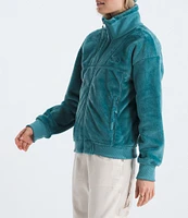 The North Face Osito Lux Long Sleeve Full-Zip Fleece Jacket