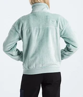 The North Face Osito Lux Long Sleeve Full-Zip Fleece Jacket