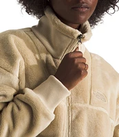 The North Face Osito Lux Long Sleeve Full-Zip Fleece Jacket