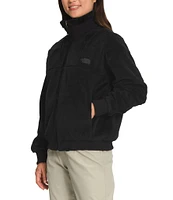 The North Face Osito Lux Long Sleeve Full-Zip Fleece Jacket