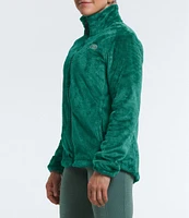 The North Face Osito Silken Raschel Fleece Stand Collar Long Sleeve Zip Front Jacket