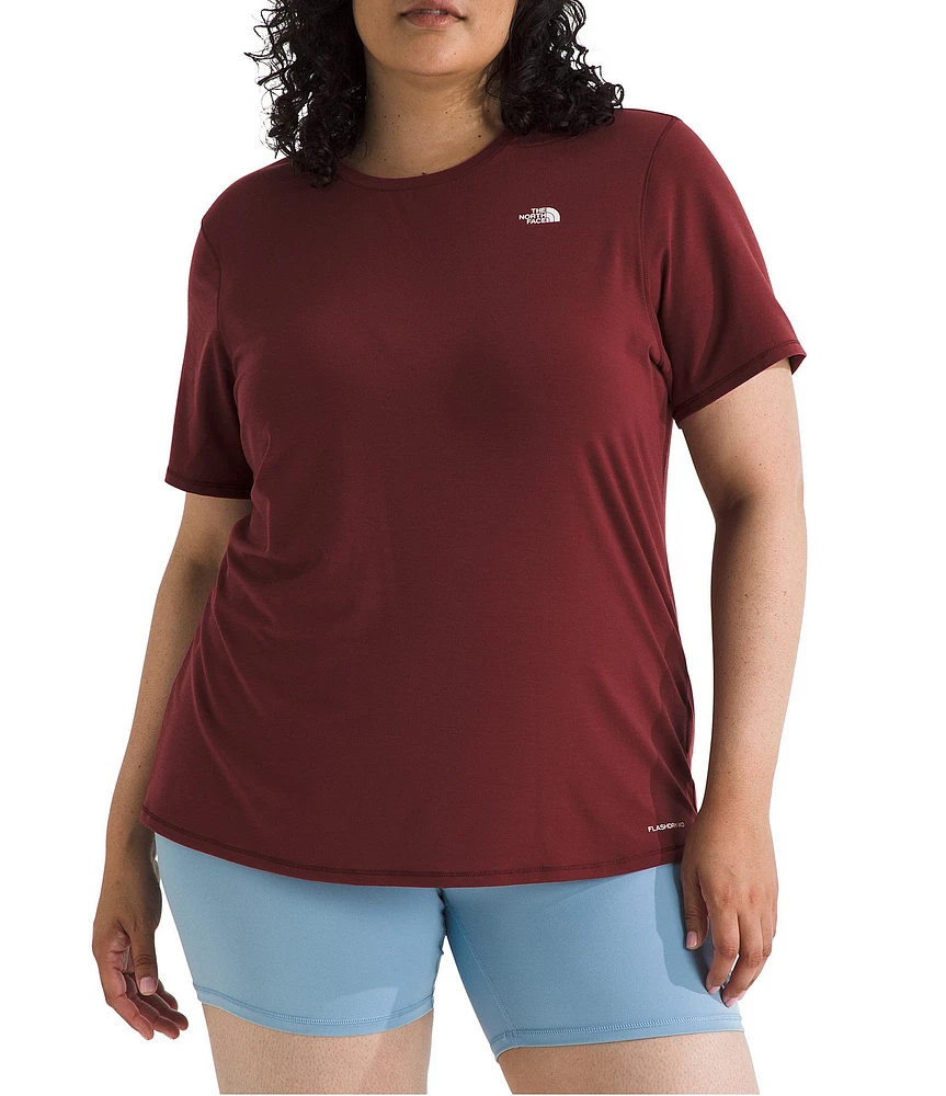 The North Face Plus Size Adventure Crew Neckline Short Sleeve Tee