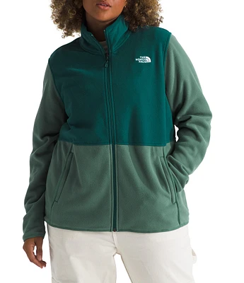 The North Face Plus Size Glacier Fleece Zip Front Jacket