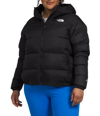 The North Face Plus Size Hydrenalite 600 Down Stand Collar Hooded Front Zip Jacket