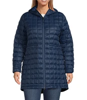 The North Face Plus Size ThermoBall™ Eco Quilted Hooded Zip Front Parka