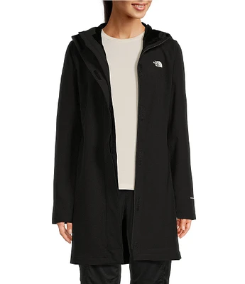 The North Face Shelbe Raschel Fleece Hooded Zip Front Parka