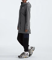 The North Face Shelbe Raschel Fleece Hooded Zip Front Parka