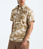 The North Face Short Sleeve Baytrail Pattern Camo Shirt