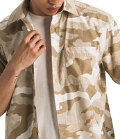 The North Face Short Sleeve Baytrail Pattern Camo Shirt