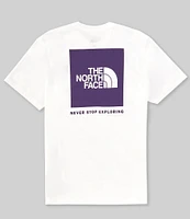 The North Face Short Sleeve Box Signature Graphic Logo T-Shirt