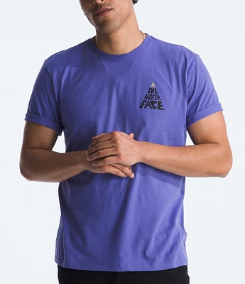 The North Face Short Sleeve Brand Proud Triangular-Shaped Logo Graphic T-Shirt