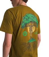 The North Face Short Sleeve Crown Shyness Screen Print Graphic T-Shirt